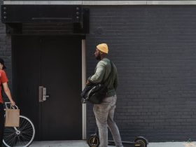 adult size electric scooter